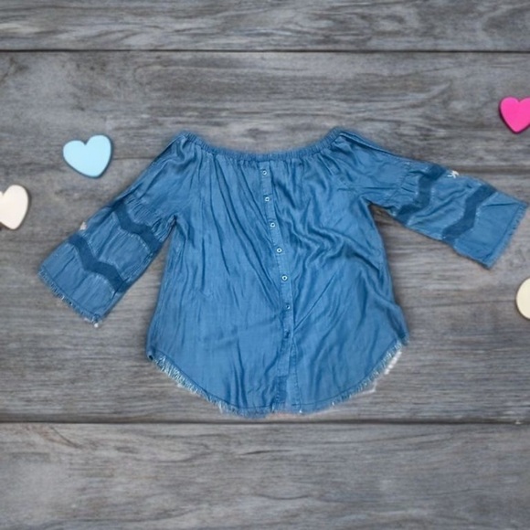 Chelsea & Theodore Blue Denim Pants - Picture 13 of 13